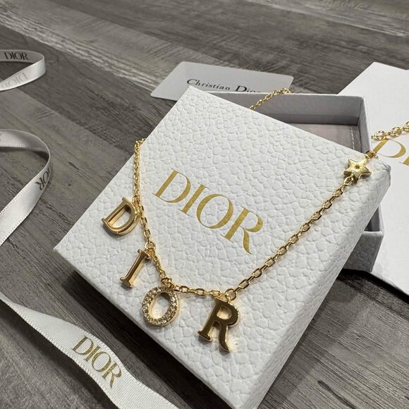 Dior Lettered Necklace - Picture 3 of 3